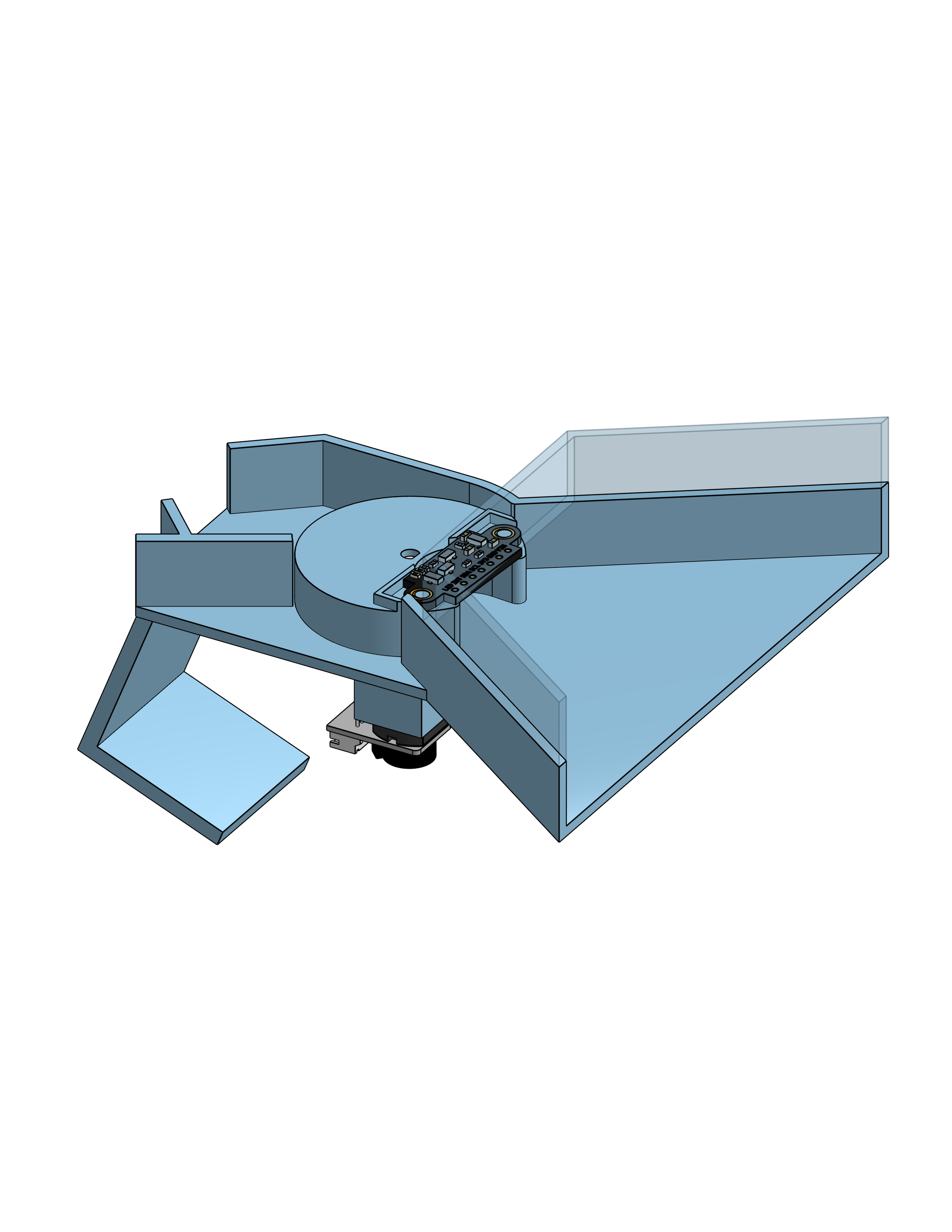 Autonomous Scavenger Robot (Sorting System)